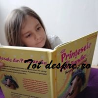 prințesele din ponilandia , copiii citesc