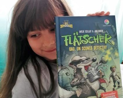 Flatscher, uau un sconcs detectiv, carte pentru copii